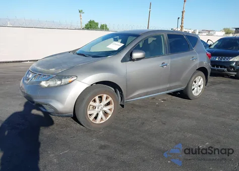 2012 Nissan Murano S z USA, uszkodzony, nr VIN JN8AZ1MU2CW119235